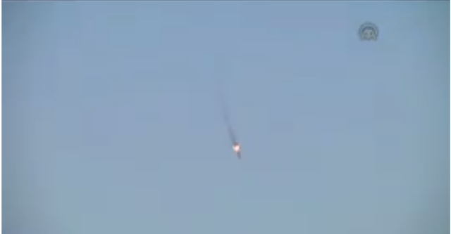 فيديو: إسقاط مقاتلة روسية في سوريا اسقاط مقاتلة