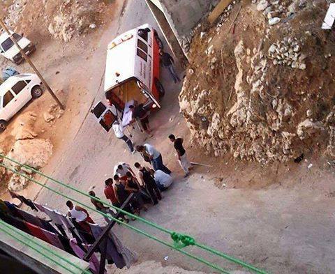 اصابة 10 مواطنين برصاص الحي بنابلس اصابة