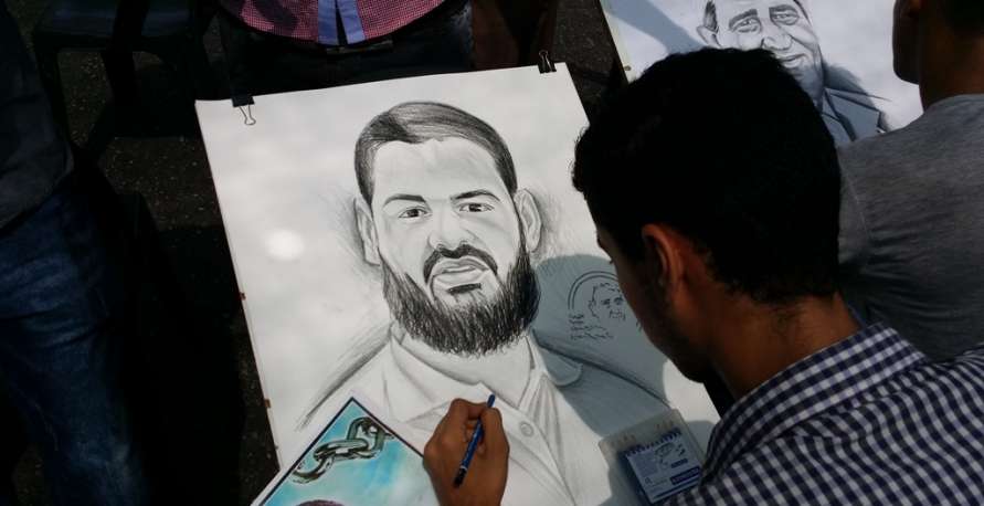 الأسير علان يستأنف إضرابه عن الطعام محمد علان