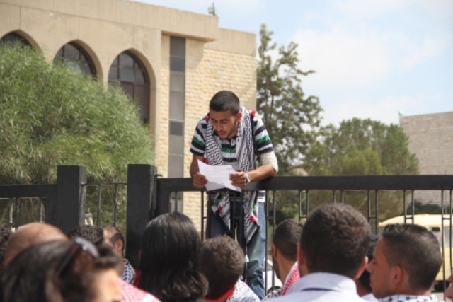 الحركة الطلابية في بيرزيت تعلن مواصلة فعالياتها ضد الاحتلال الحركة الطلابية