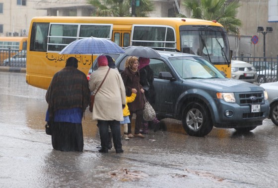 تعطيل الدراسة في بيت لحم بسبب العاصفة الطلبة
