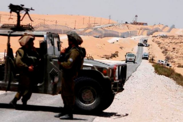 إطلاق النار على دورية للاحتلال قرب الحدود مع مصر إطلاق النار