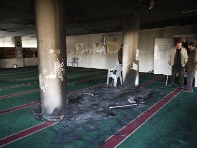 حرق مسجد