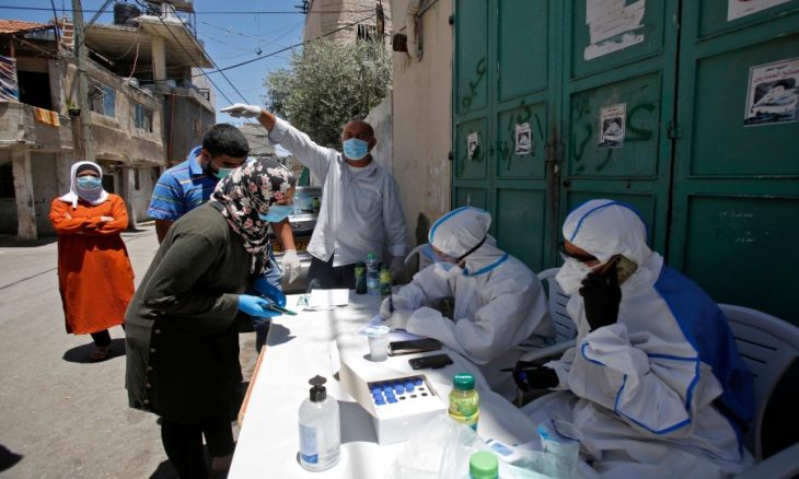 وزارة الصحة: 26 حالة وفاة و855 اصابة جديدة بكورونا في فلسطين
