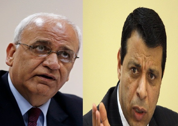 دحلان مهاجماًُ عريقات: أمضى نصف حياته يتآمر على فيصل الحسيني دحلان