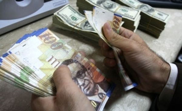 أسعار صرف العملات مقابل الشيكل