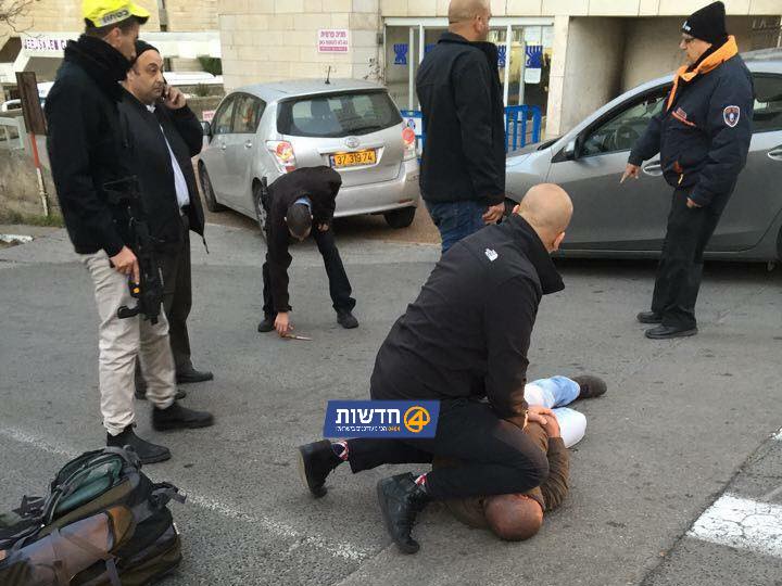 اعتقال شاب بزعم تنفيذه عملية طعن بالقدس