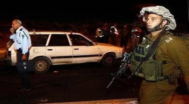 إطلاق نار صوب قوة للاحتلال شرق رام الله جيش احتلال