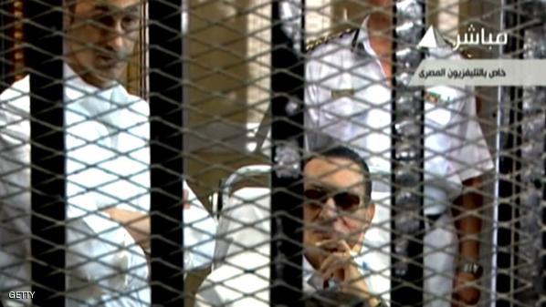 بدء إعادة محاكمة مبارك بـ"قضية فساد" مبارك