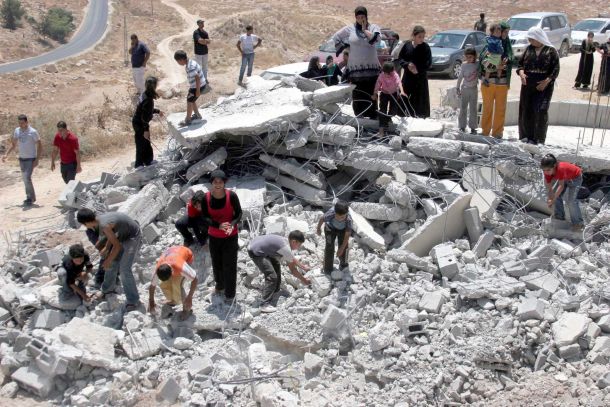 13 ألف مبنى فلسطيني مهدد بالهدم من قبل إسرائيل هدم مبنى فلسطيني
