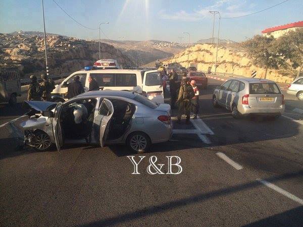إصابة 4 جنود في عملية دهس شمال غرب رام الله