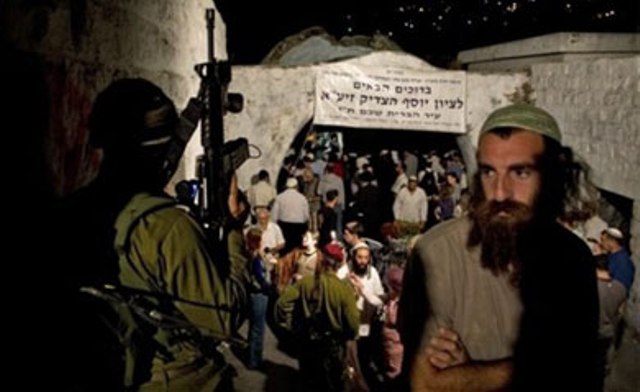 مستوطنون يقتحمون قبر يوسف في نابلس اخبار فلسطين