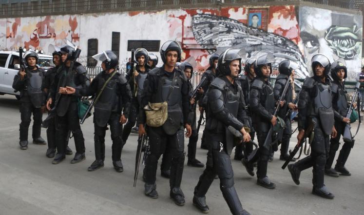 قوات الأمن المصرية 