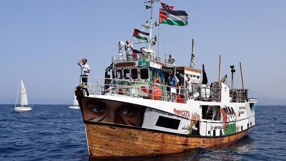 أسطول الصمود: إسرائيل هاجمت احدى سفننا الرئيسية قبالة سواحل تونس