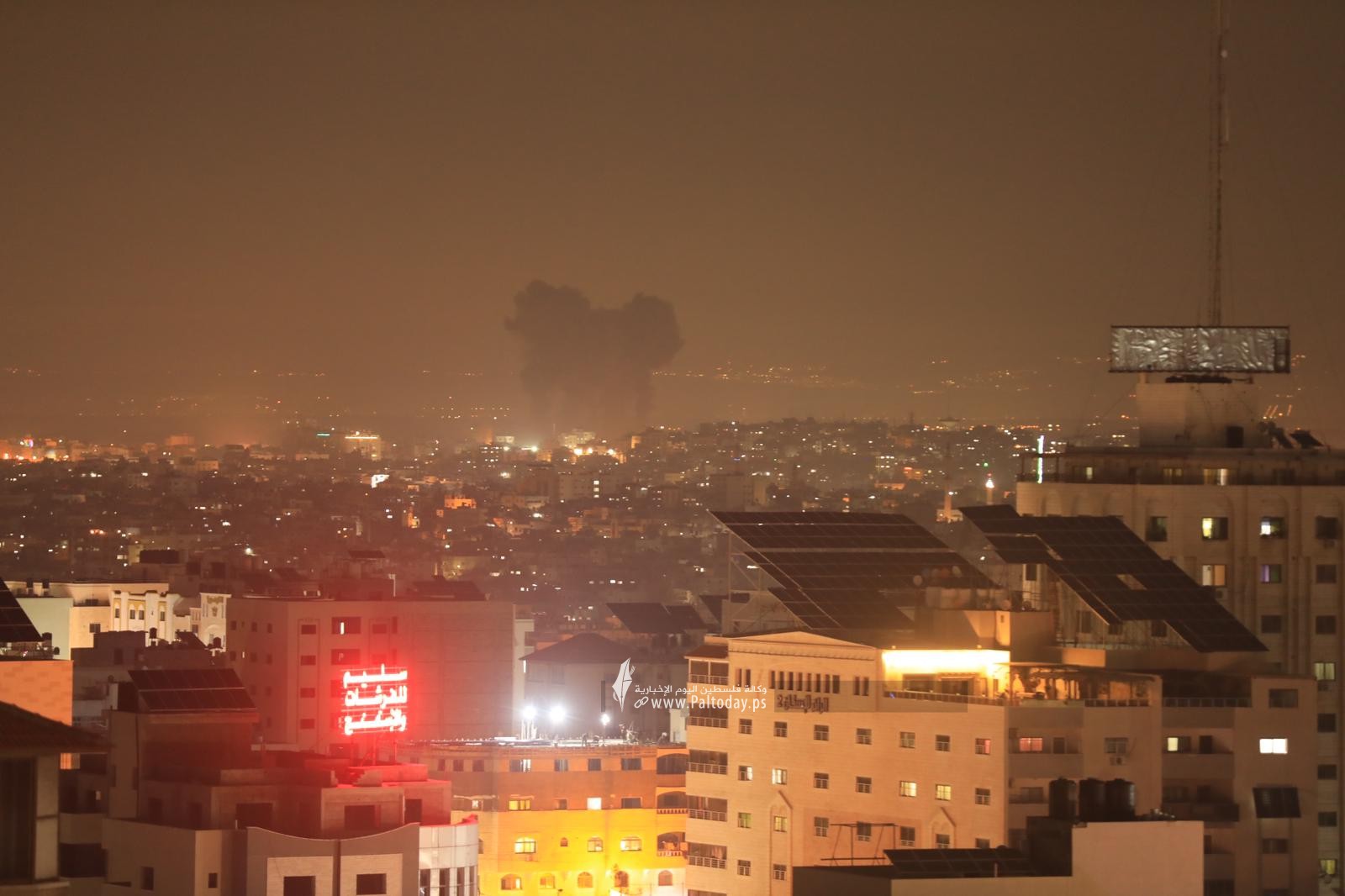 طائرات الاحتلال تشن سلسة غارات جوية على مناطق متفرقة بقطاع غزة