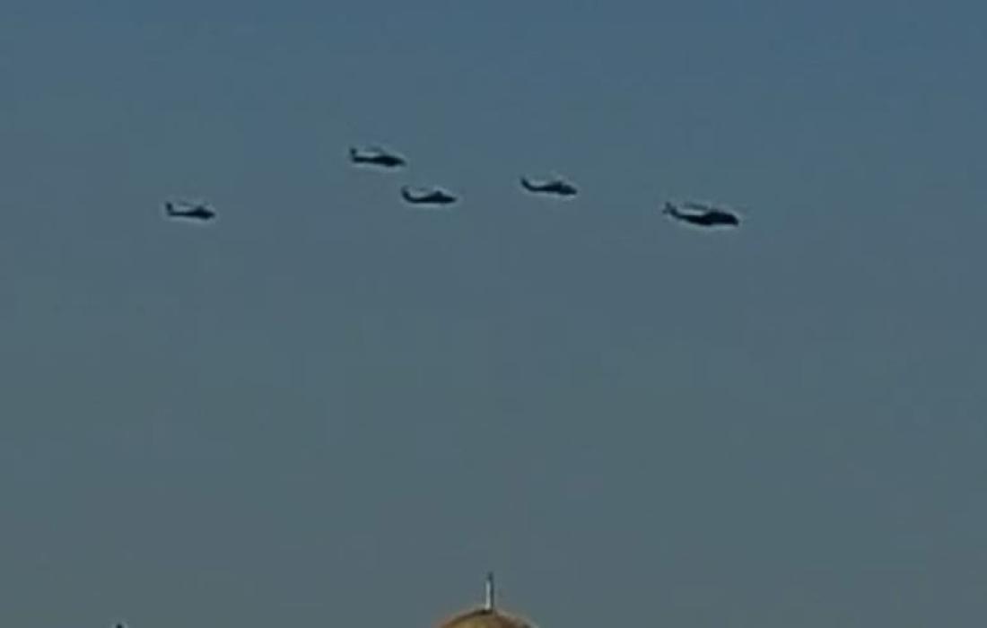 طائرات حربية "إسرائيلية تُحلق في سماء القدس