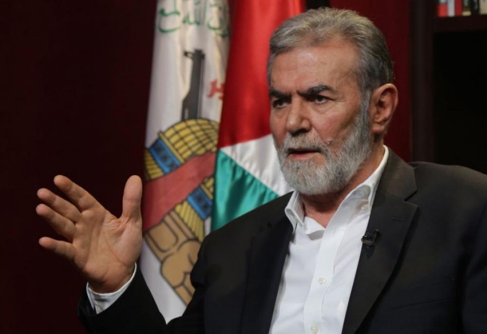 القائد زياد النخالة: الشيخ خضر سيبقى رمزاً كبيراً من رموز شعبنا وشهادته عنوان لمسيرة نضالنا