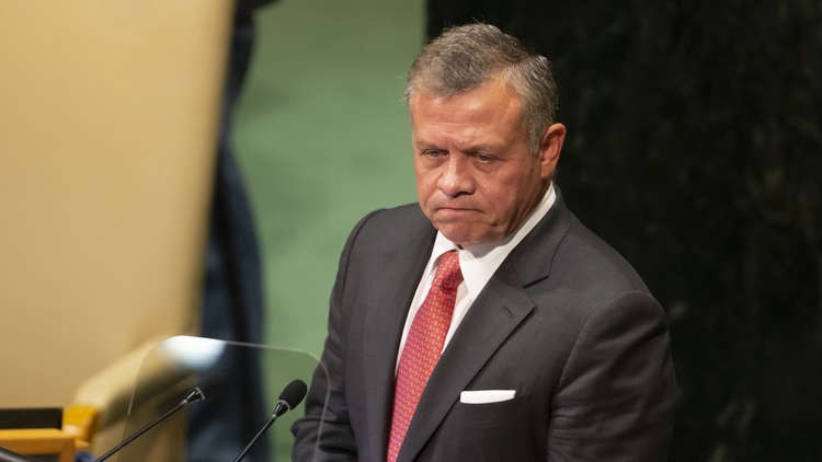 ملك الأردن: حل قضية فلسطين هو مفتاح الاستقرار بالشرق الأوسط