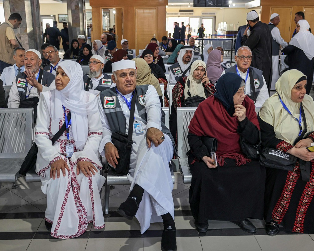 أريحا: انطلاق القافلة الأولى من حجاج بيت الله الحرام