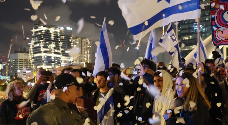 تجدد التظاهرات ضد حكومة نتنياهو للأسبوع الـ25 على التوالي