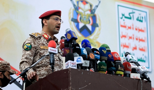 الحوثيون: نفذنا عمليات عسكرية بينها استهداف 4 سفن في ميناء حيفا وحاملة طائرات أميركية