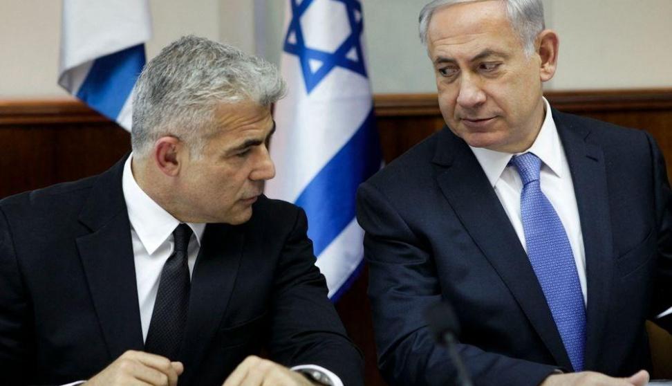 لابيد: نتنياهو دمر صورة إسرائيل أمام العالم