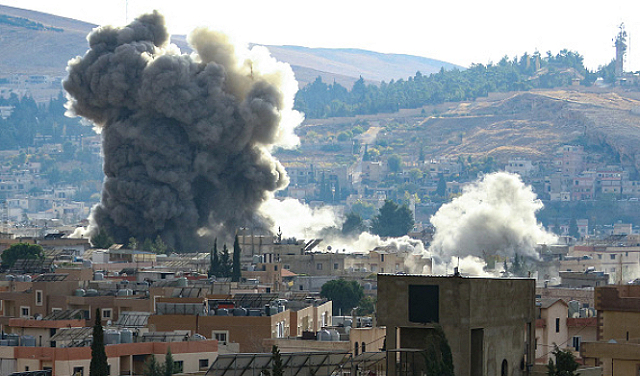 غارات على أنحاء متفرقة من لبنان ومسيرة مفخخة نحو الجولان