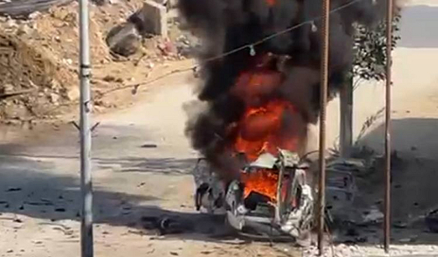 شهيدان أحدهما قائد القسام بمخيم طولكرم بقصف مركبة وتجدّد الاشتباكات بجنين