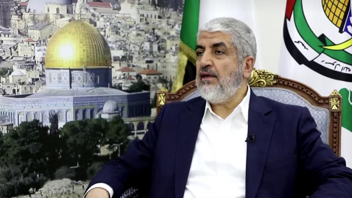 مشعل: طرحنا خيار تجميد سلاح المقاومة في غزة وهدنة طويلة