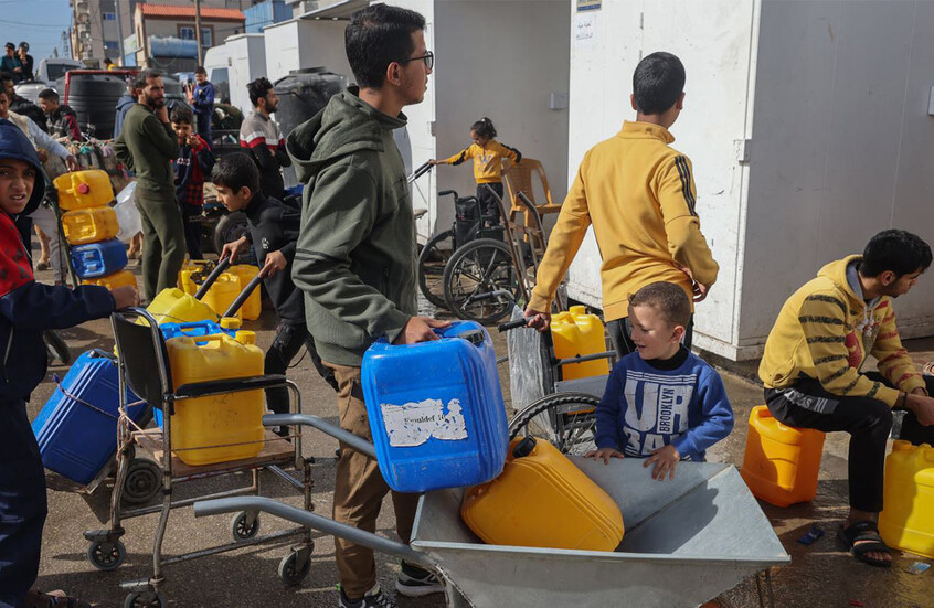 10 لترات للفرد.. غزة تئن تحت وطأة العطش بعد 1000 يوم من الحرب