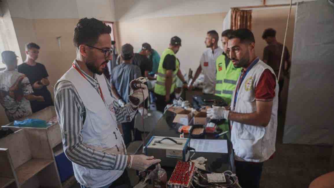 بنوك الدم في غزة... الرصيد صفر ومستلزمات الفحص شحيحة