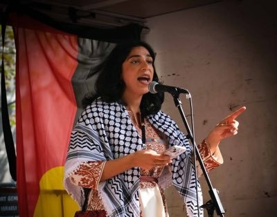 شابة فلسطينية تقود “الحراك الطلابي” في أستراليا ضد الاحتلال.. دانا الشاعر: أمضيت حياتي تحت سيطرة الاحتلال