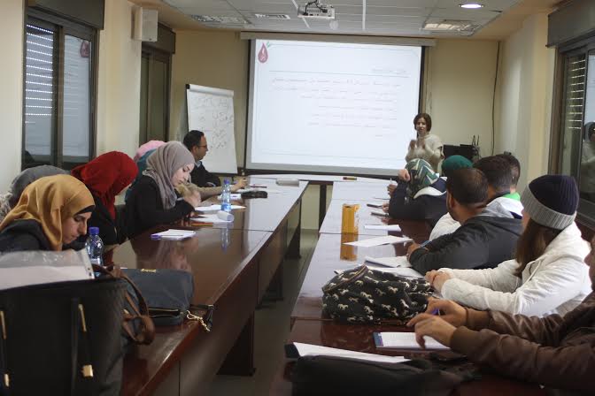 أصدقاء مرضى الثلاسيميا" تعقد ورشة لطلبة كلية التمريض في جامعة بيرزيت أصدقاء مرضى الثلاسيميا" تعقد ورشة لطلبة كلية التمريض في جامعة بيرزيت