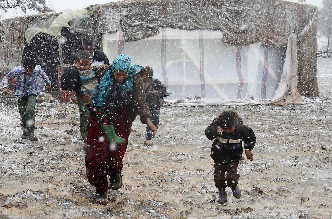 لبنان: وفاة طفل ورجل سوريين بردًا لبنان: وفاة طفل ورجل سوريين بردًا