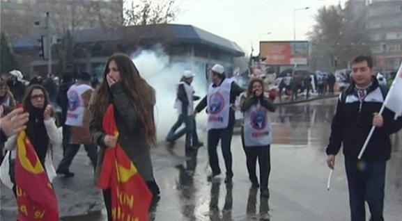 مظاهرة تركيا