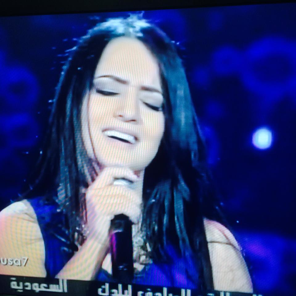 منال موسى تطرب جمهور آراب آيدول منال موسى
