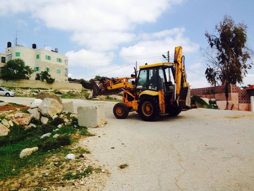 الاحتلال يقرر فتح الطريق الواصل بين رام الله وقراها الشرقية قرية بيتين