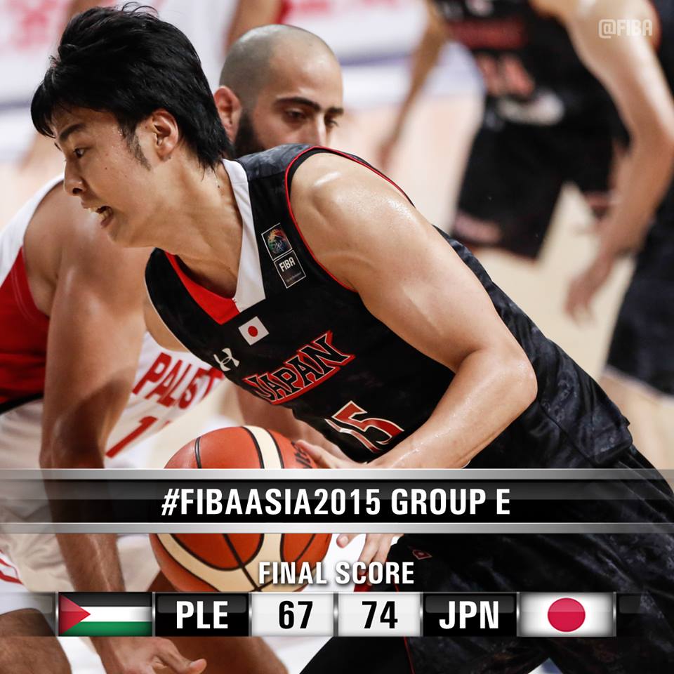 فلسطين تُخفق في مواجهة اليابان بكرة السلة