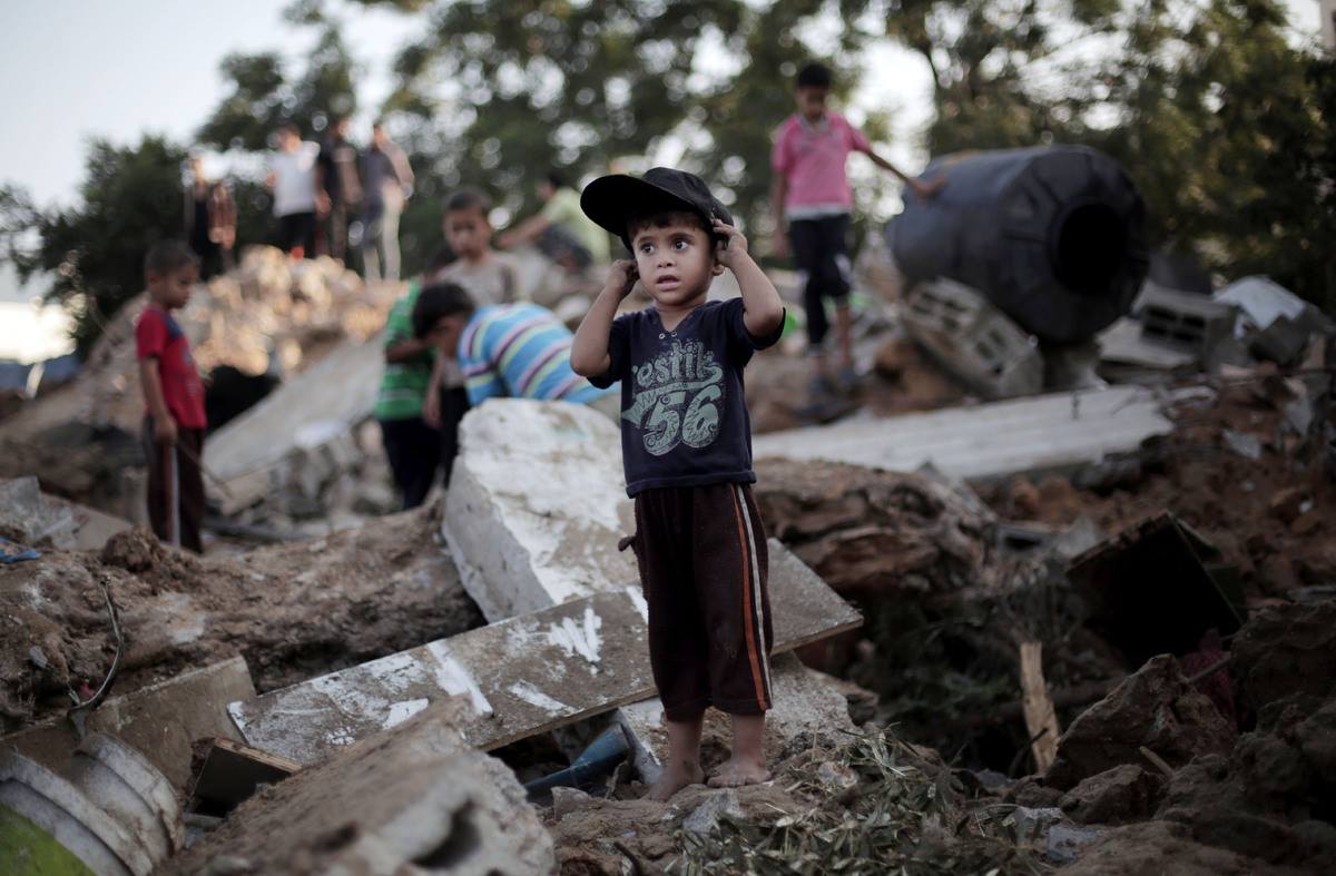صورة من حرب غزة