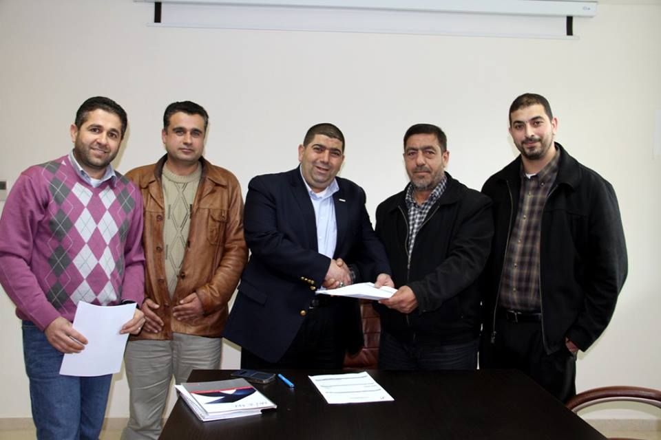 شركة ربحي الحجة وشركة القدس للمصاعد تبرمان اتفاقية تعاون وشراكة استراتيجية ربحي الحجة