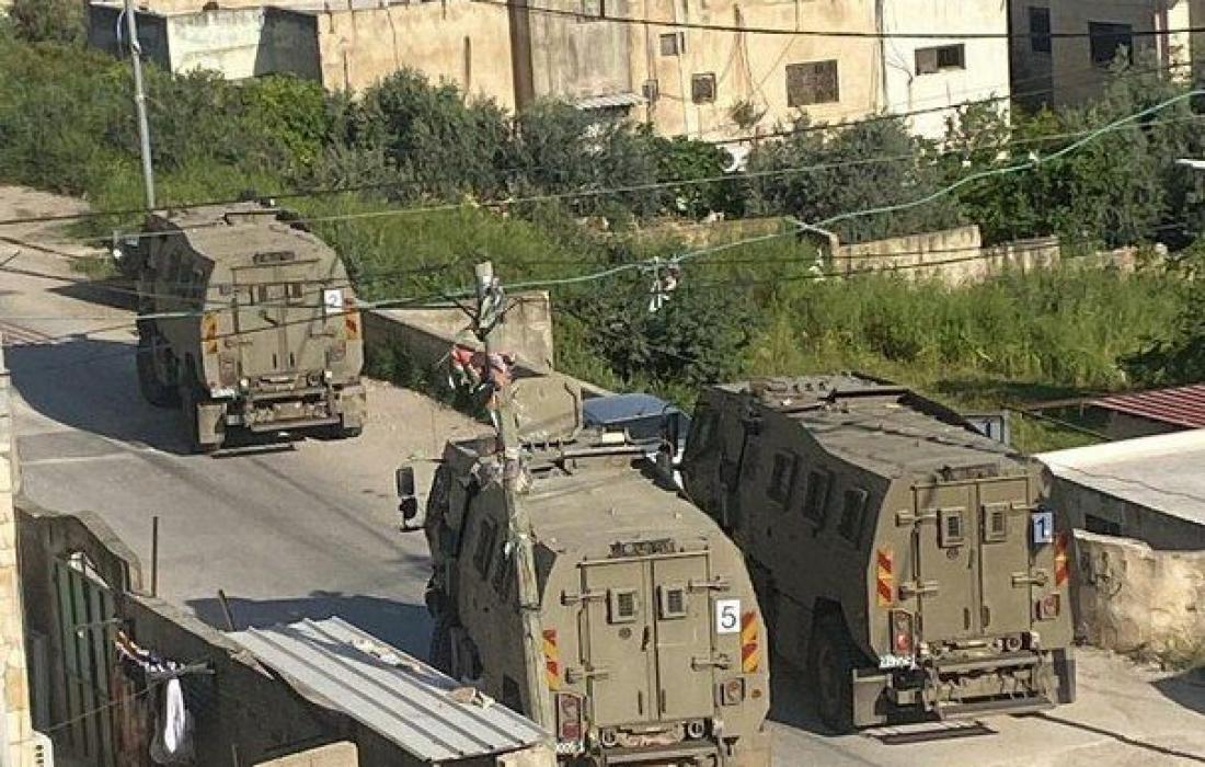 إصابتين واعتقال 5 شبان خلال اقتحام قوات الاحتلال لمدينة طوباس