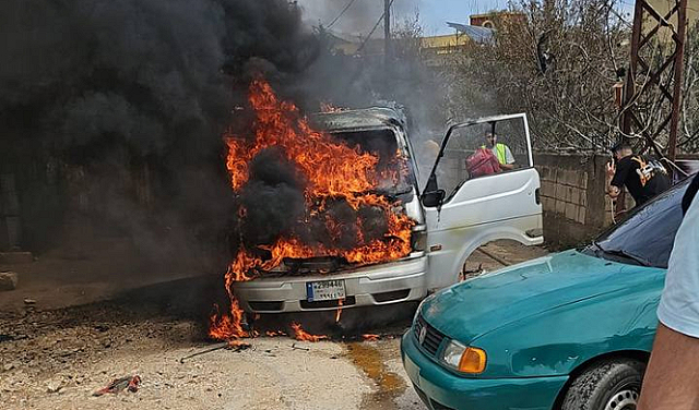 استمرار الخروقات الإسرائيلية: شهيد بقصف استهدف مركبة جنوبي لبنان