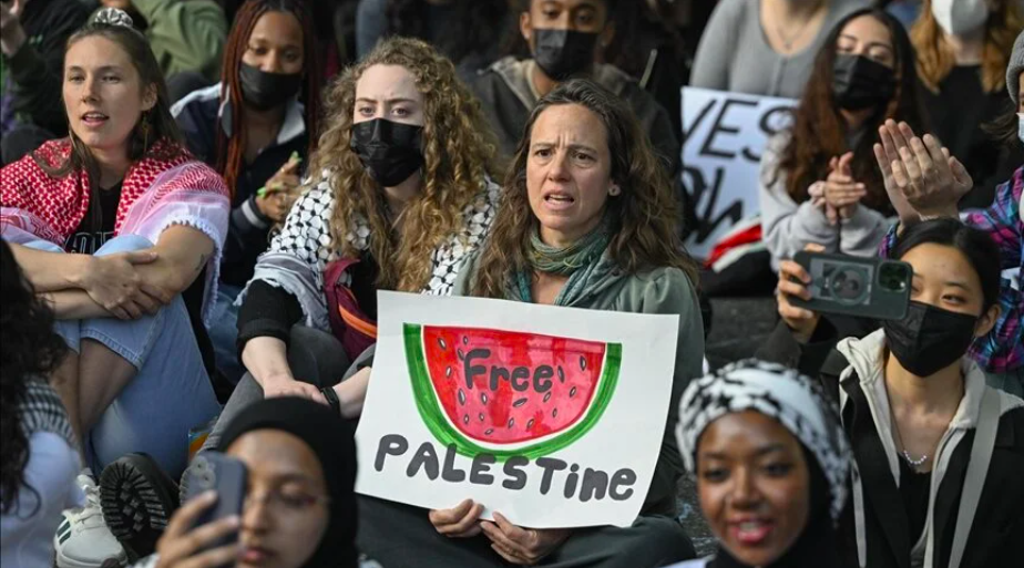 تواصل الاحتجاجات المطالبة بوقف الحرب على غزة في جامعات أوروبية