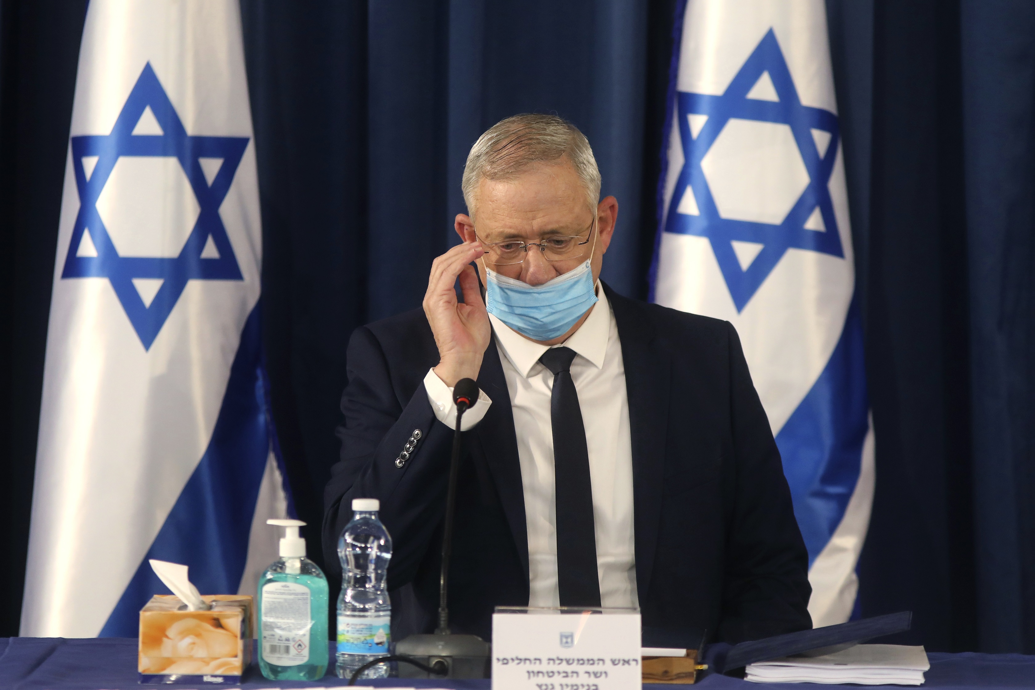غانتس يبحث بواشنطن قضايا تتعلق بالأمن القومي الإسرائيلي