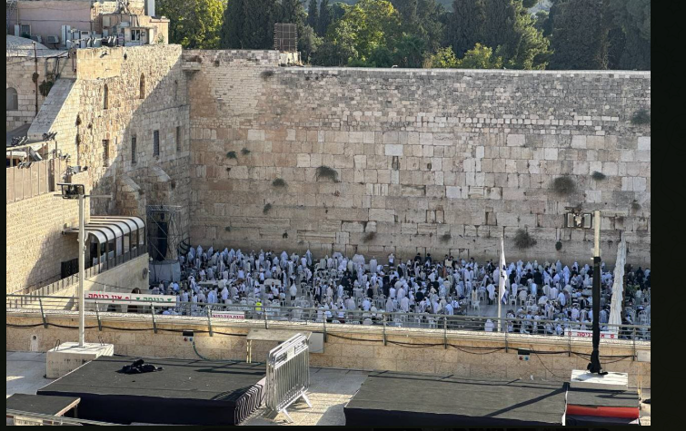 في أول أيام ما يسمى بـ "عيد العرش".. مستوطنون يؤدون طقوساً تلمودية في البلدة القديمة