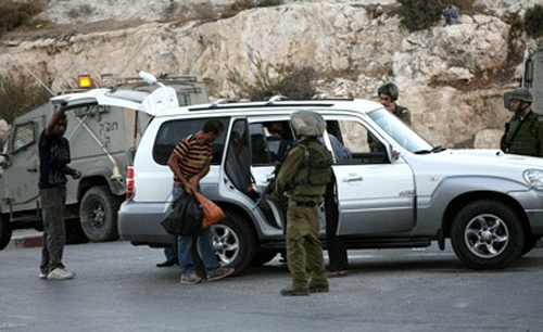 مصادرة سيارات الفلسطينيين