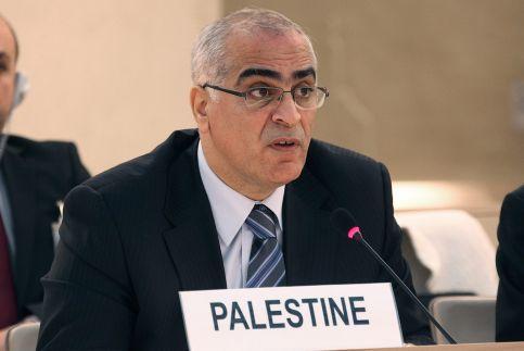 مندوب فلسطين لدى مجلس حقوق الإنسان في جنيف إبراهيم خريشة مندوب فلسطين لدى مجلس حقوق الإنسان في جنيف إبراهيم خريشة