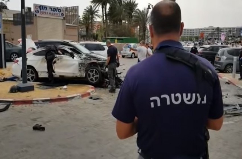 انفجار سيارة وسط إسرائيل والشرطة تحقق
