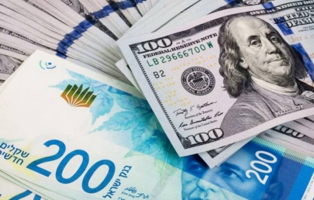 الدولار يواصل الارتفاع مقابل الشيكل اليوم السبت 1 أكتوبر 2022