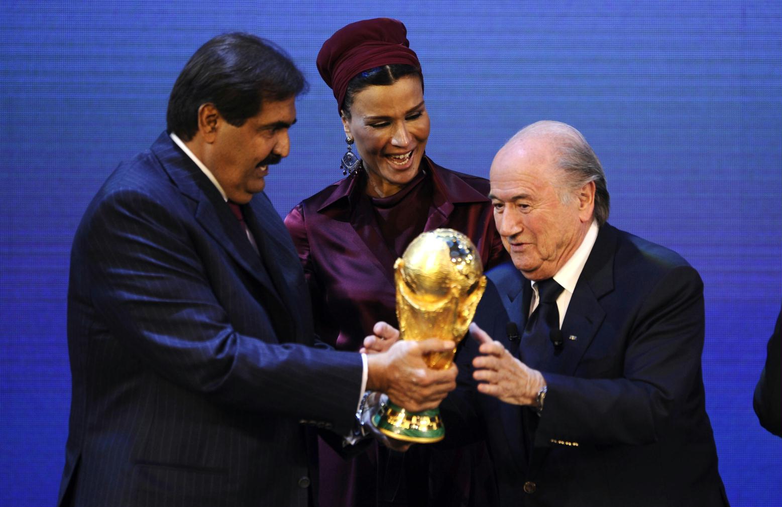 قطر تنظم كأس العالم 2022